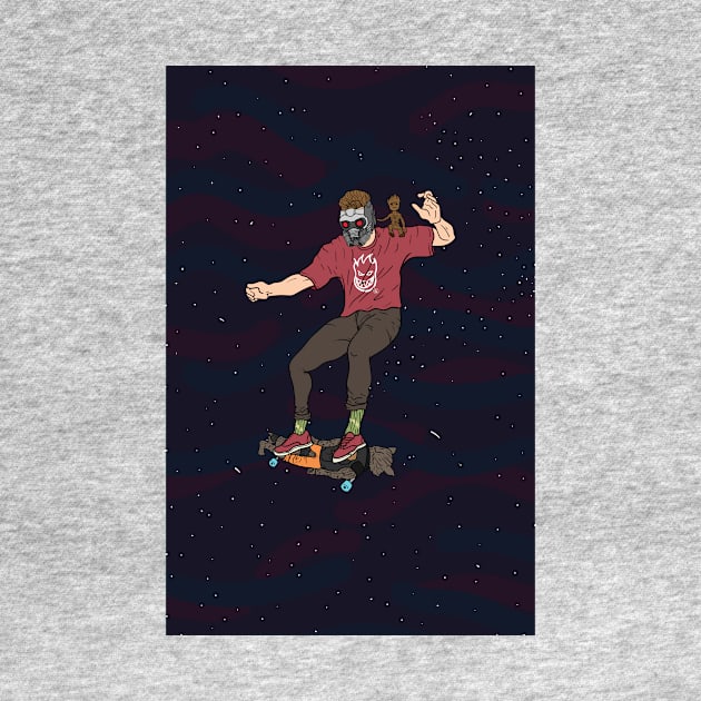 Star Skatin by CalebLindenDesign